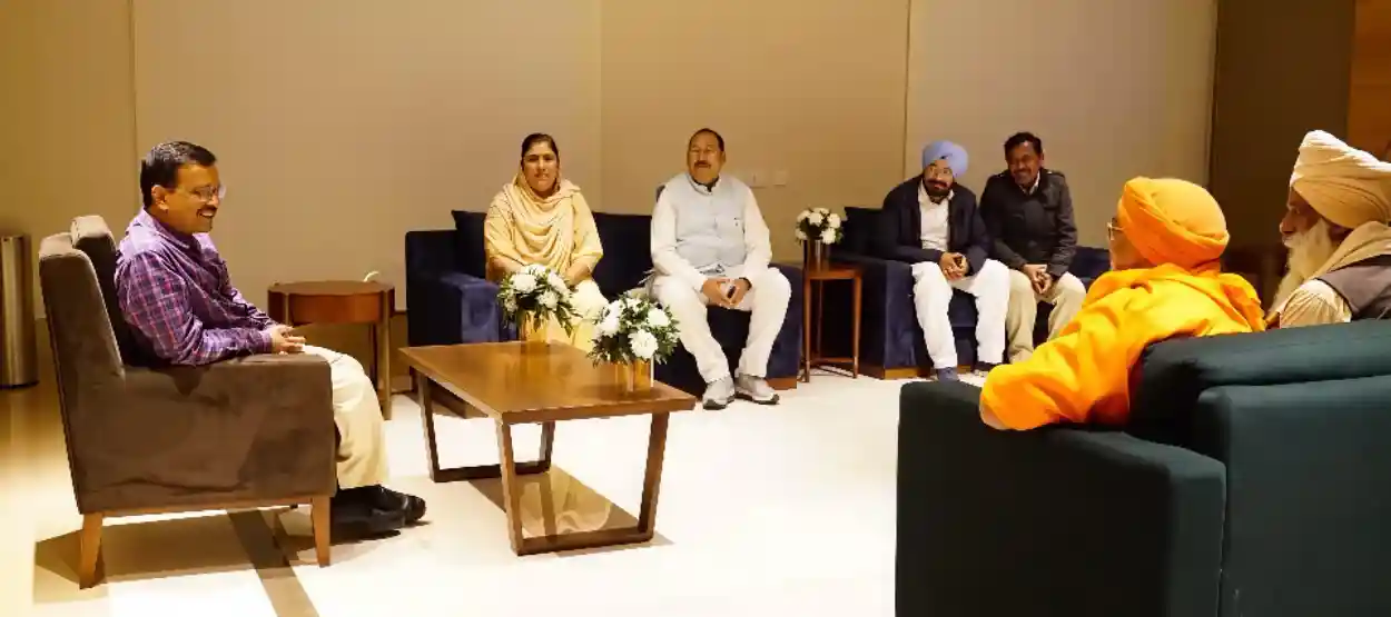 Met AAP Supreme and then Delhi CM Sh. Arvind Kejriwal